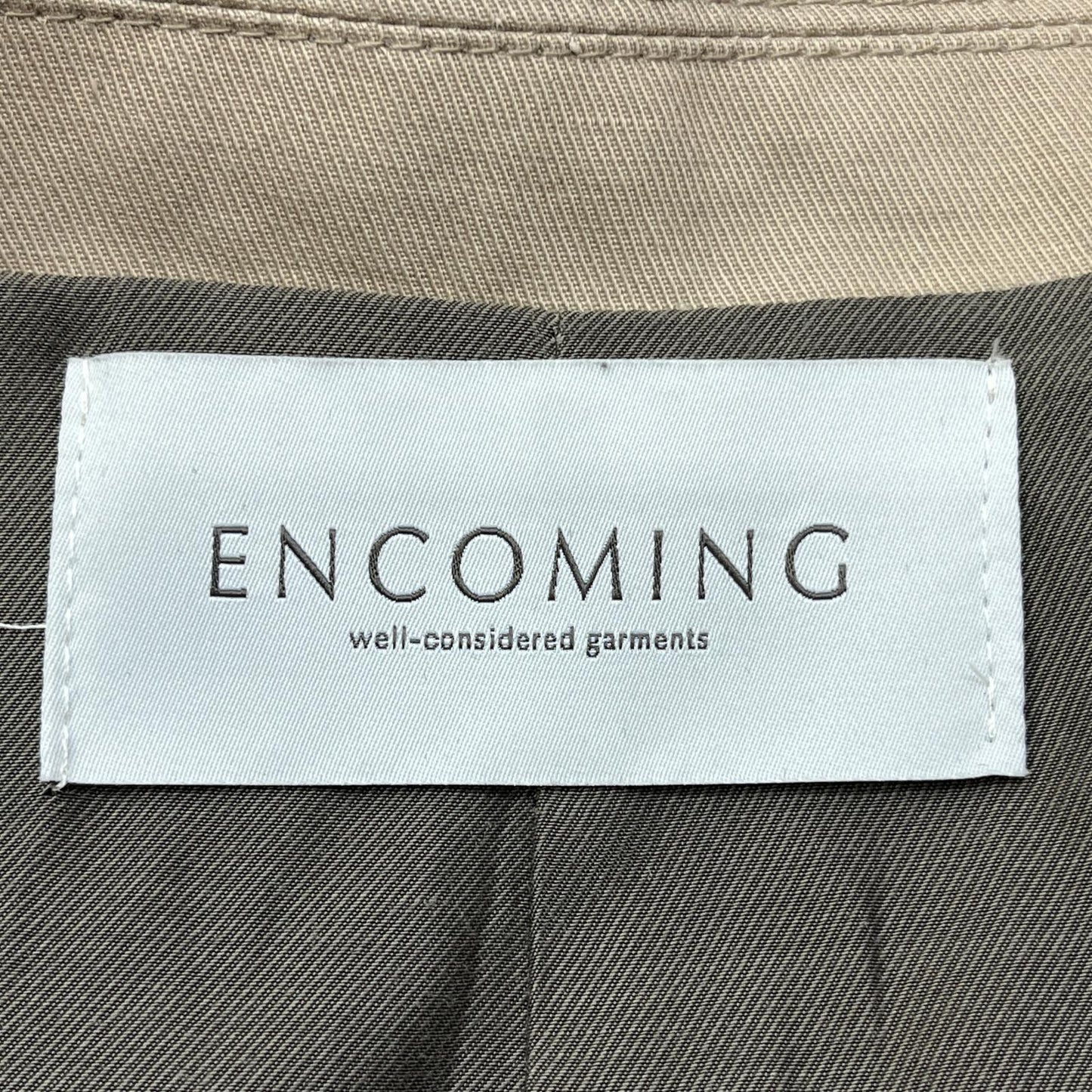 ENCOMING:Double Brested Jacket テーラードジャケット SS23-DBJKT ベージュ サイズ：M【加古川店】
