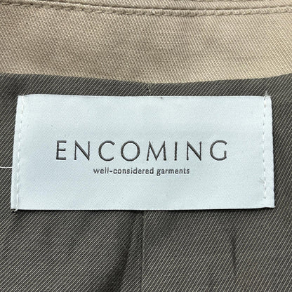ENCOMING:Double Brested Jacket テーラードジャケット SS23-DBJKT ベージュ サイズ：M【加古川店】