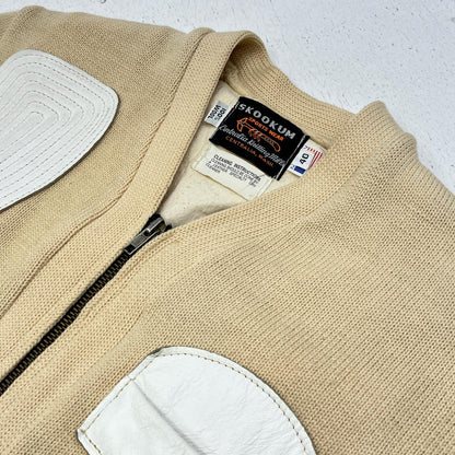 SKOOKUM | スクーカム シューティングカーディガン カーディガン ナチュラル サイズ：40【加古川店】