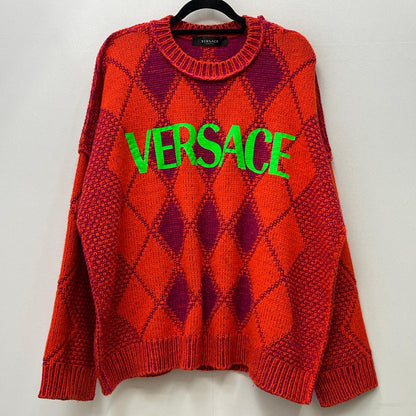 Gianni Versace | ジャンニ・ヴェルサーチ ニット オレンジ サイズ：52【加古川店】