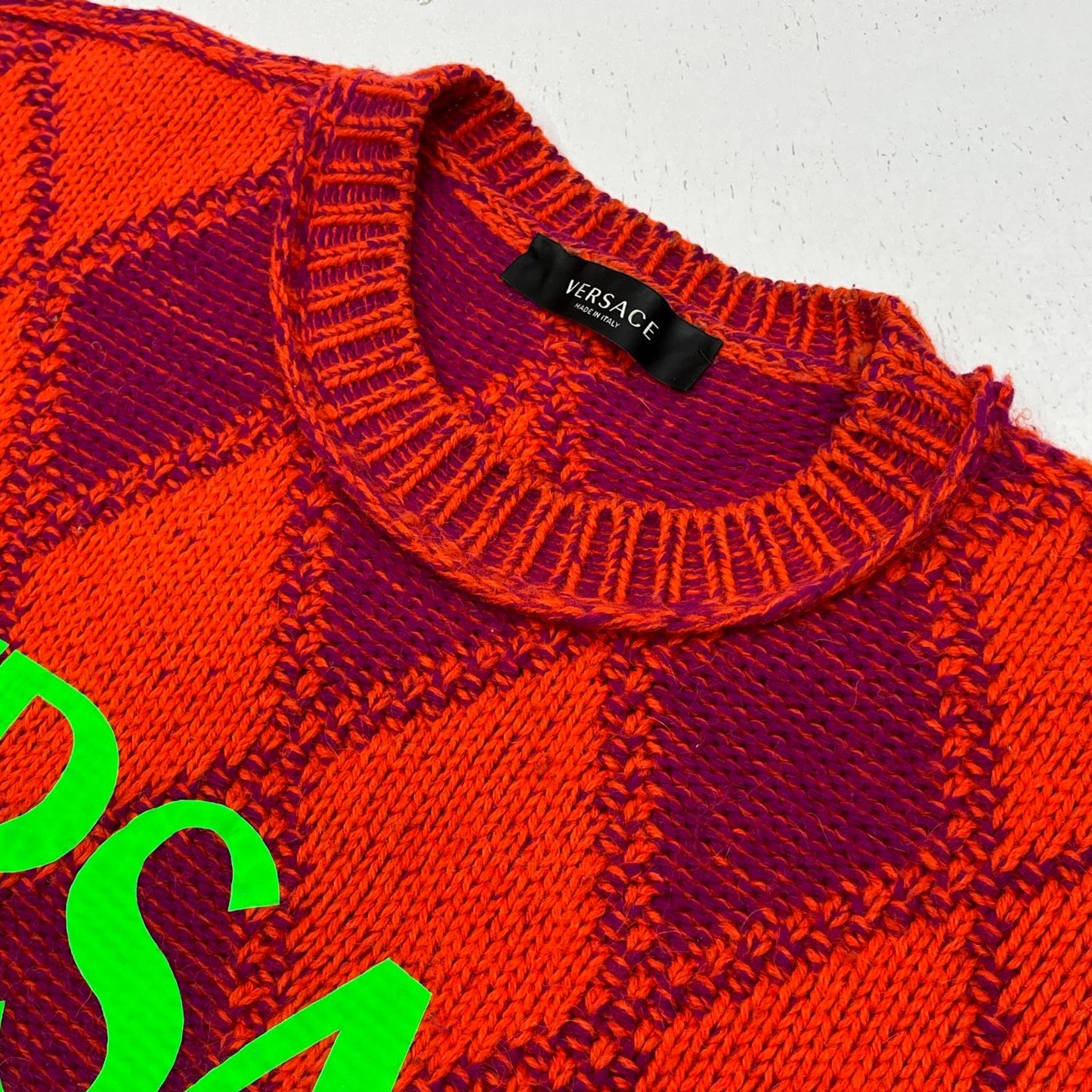 Gianni Versace | ジャンニ・ヴェルサーチ ニット オレンジ サイズ：52【加古川店】