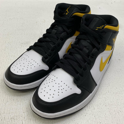 NIKE | ナイキ Air Jordan 1 Mid スニーカー 554724-177 イエロー【加古川店】