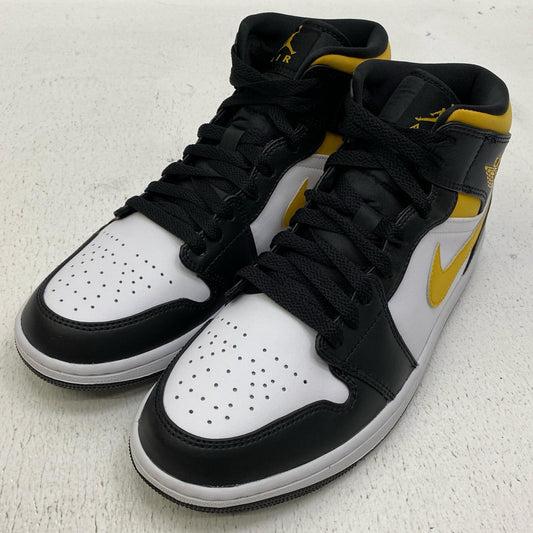 NIKE | ナイキ Air Jordan 1 Mid スニーカー 554724-177 イエロー【加古川店】