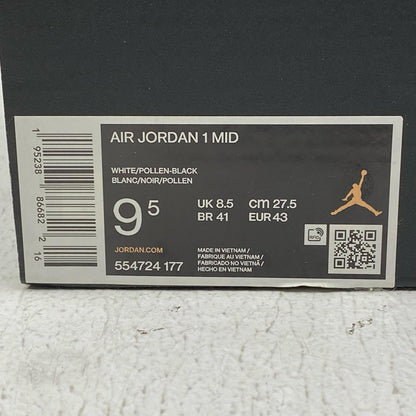 NIKE | ナイキ Air Jordan 1 Mid スニーカー 554724-177 イエロー【加古川店】