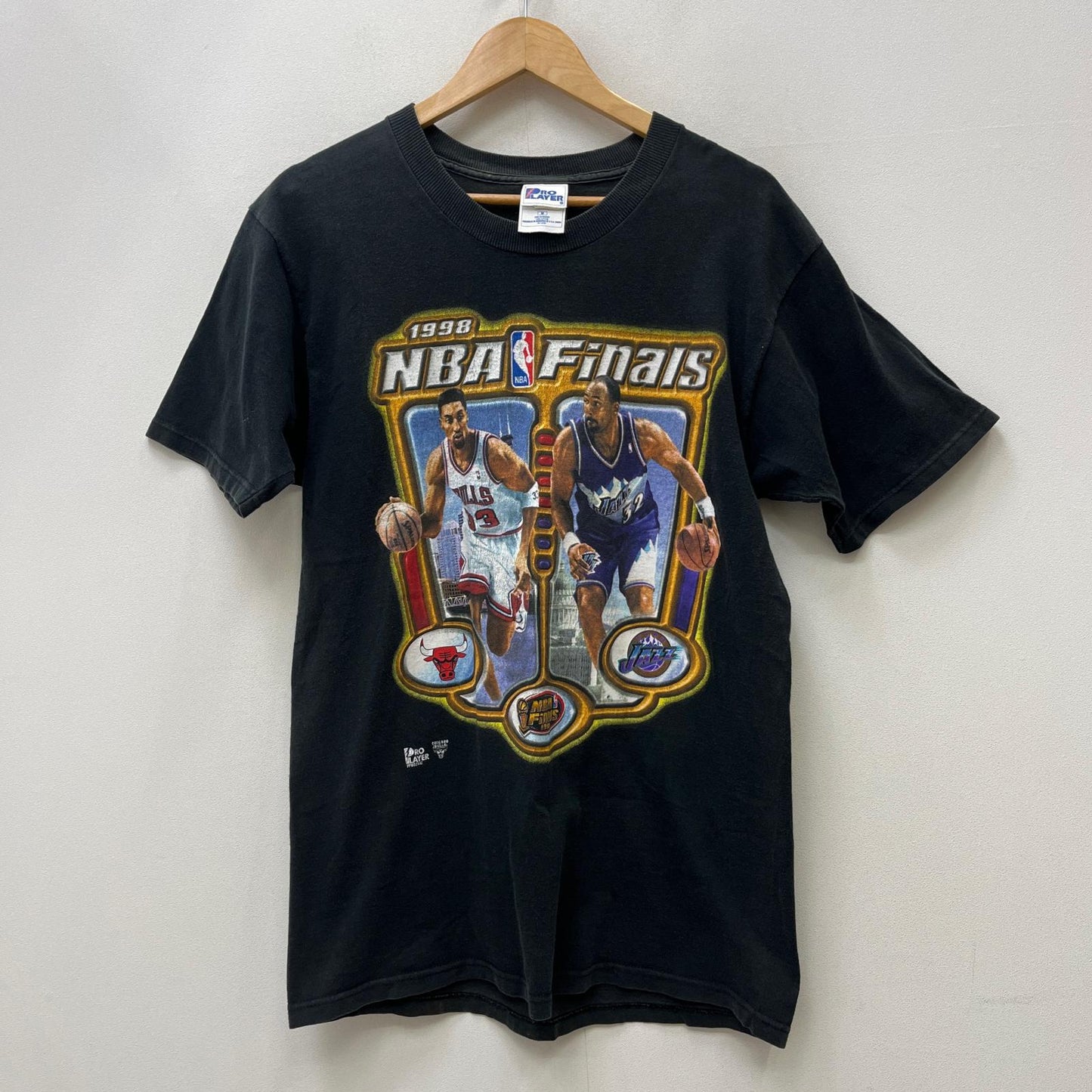 VINTAGE衣料 | ヴィンテージイリョウ NBA 1998 半袖Ｔシャツ グレー サイズ：M【加古川店】