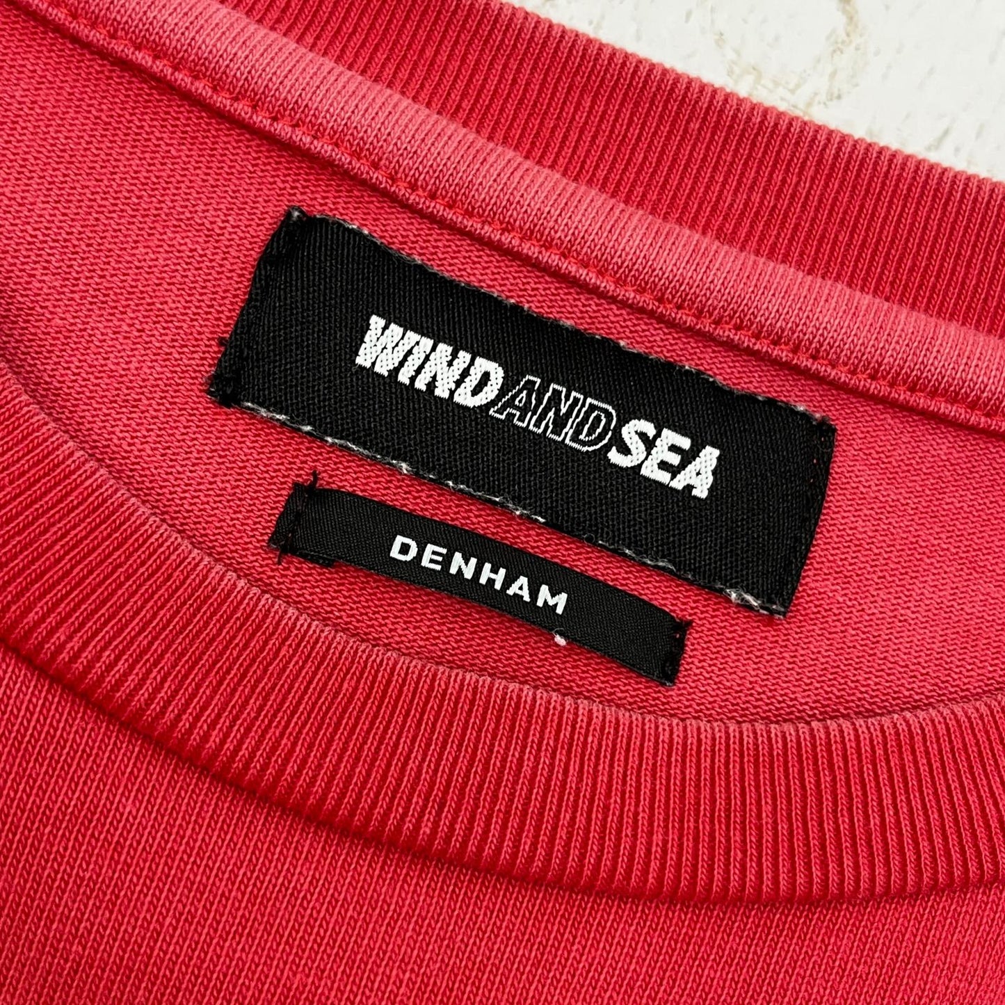 WIND AND SEA | ウィンダンシーウインダンシー Sulfer Tee 半袖Ｔシャツ レッド サイズ：L【加古川店】