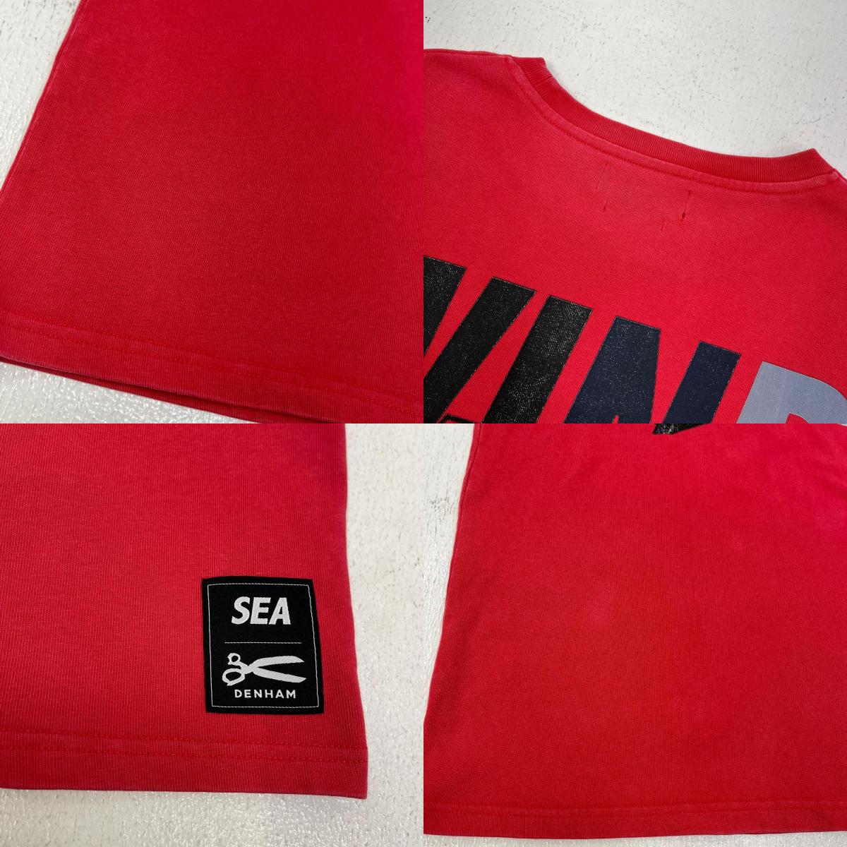 WIND AND SEA | ウィンダンシーウインダンシー Sulfer Tee 半袖Ｔシャツ レッド サイズ：L【加古川店】