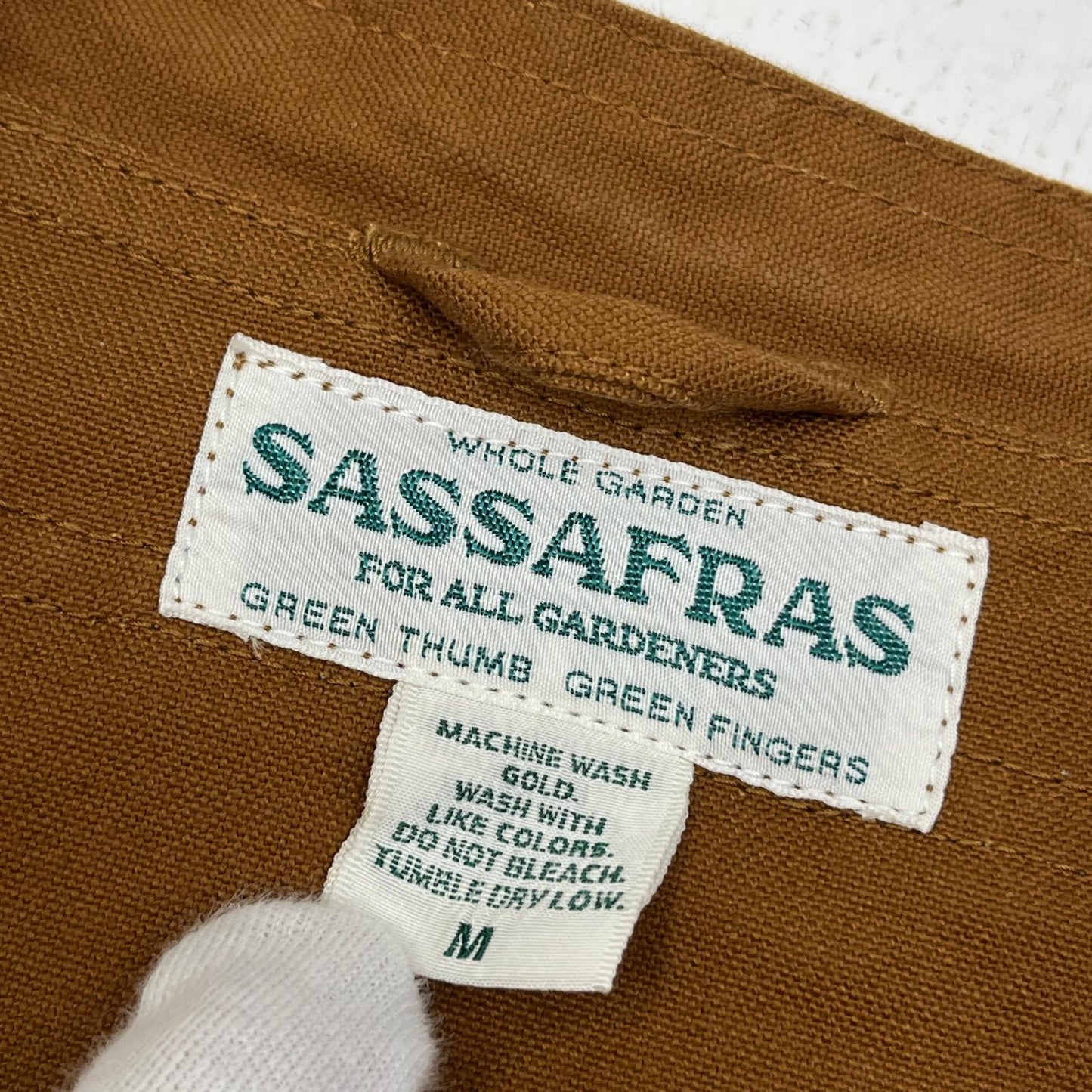 SASSAFRAS | ササフラス Vase Wall GardenerJacket その他アウター SF232046 ブラウン サイズ：M【加古川店】