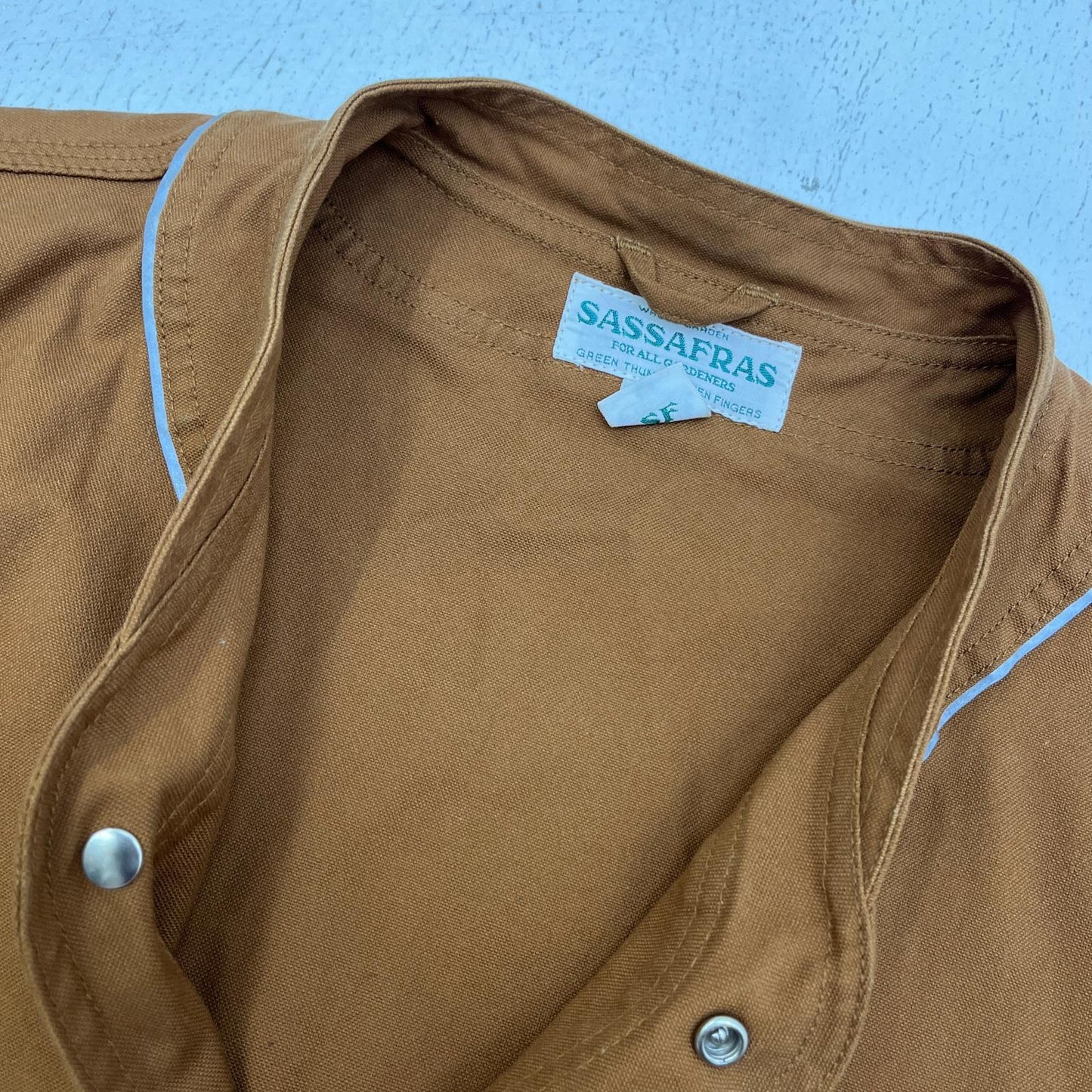SASSAFRAS | ササフラス Vase Wall GardenerJacket その他アウター SF232046 ブラウン サイズ：M【加古川店】