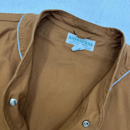 SASSAFRAS | ササフラス Vase Wall GardenerJacket その他アウター SF232046 ブラウン サイズ：M【加古川店】