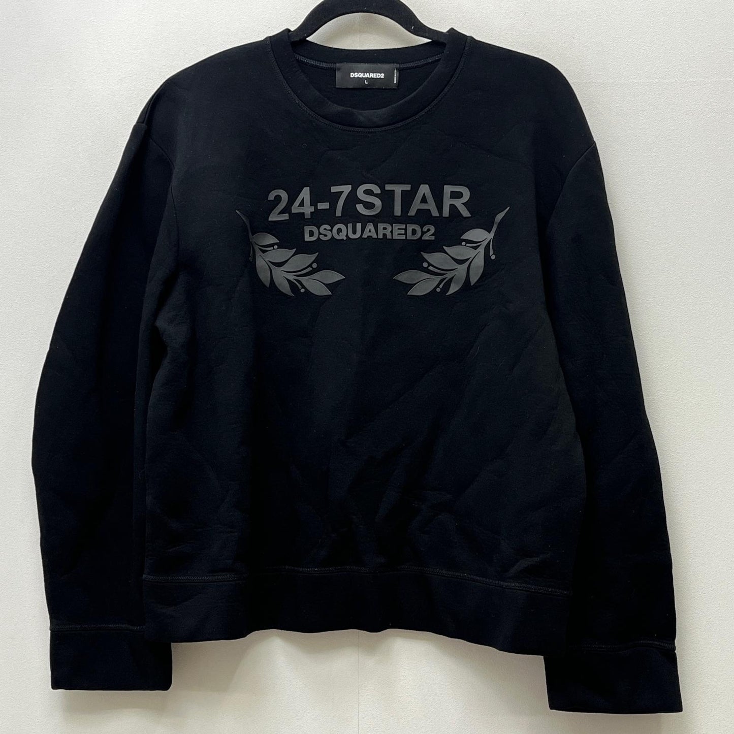 DSQUARED2 | ディースクエアード スウェット s74gu0214 s22744 ブラック サイズ：L【加古川店】
