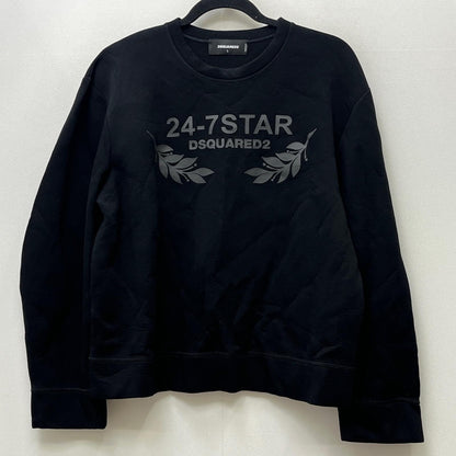 DSQUARED2 | ディースクエアード スウェット s74gu0214 s22744 ブラック サイズ：L【加古川店】