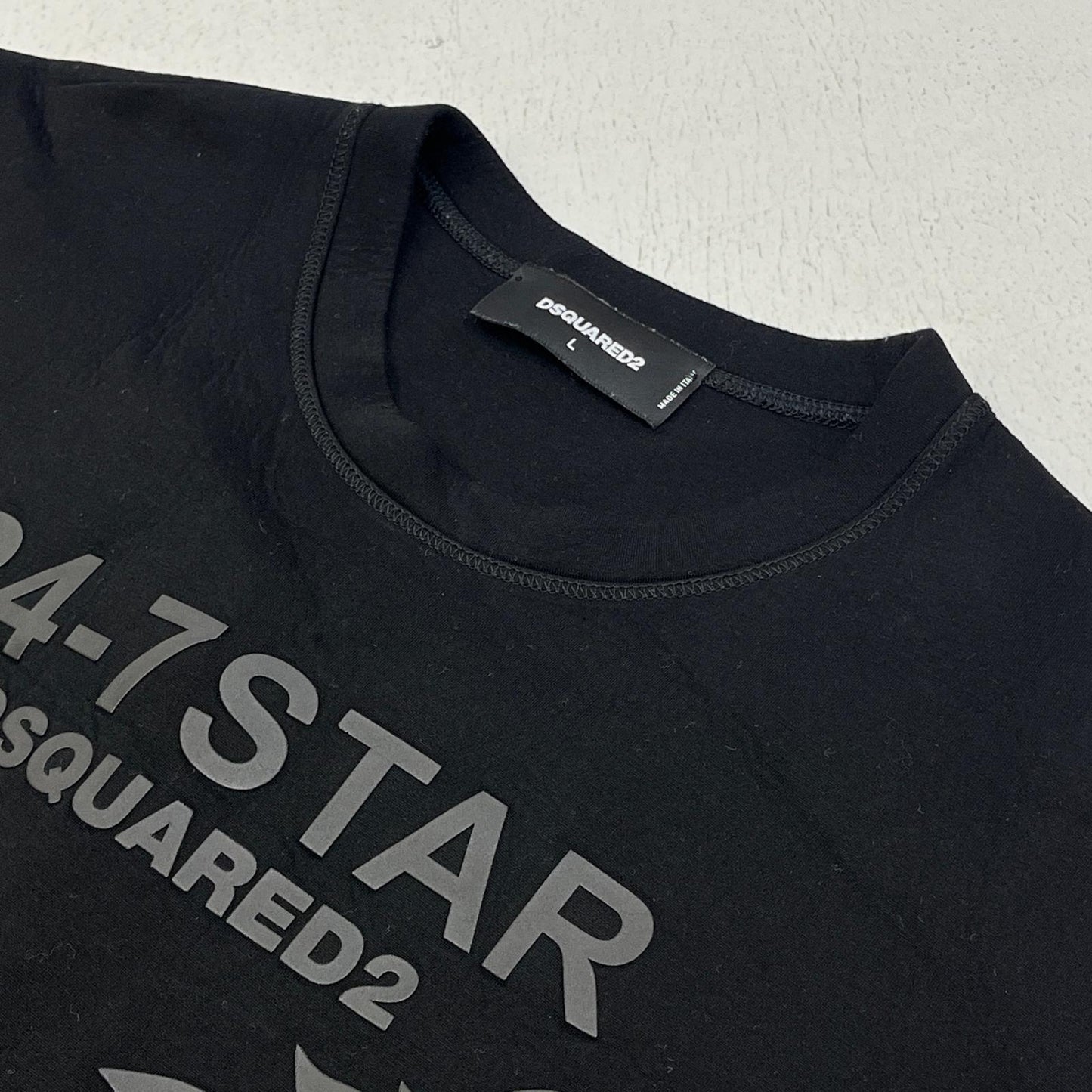 DSQUARED2 | ディースクエアード スウェット s74gu0214 s22744 ブラック サイズ：L【加古川店】