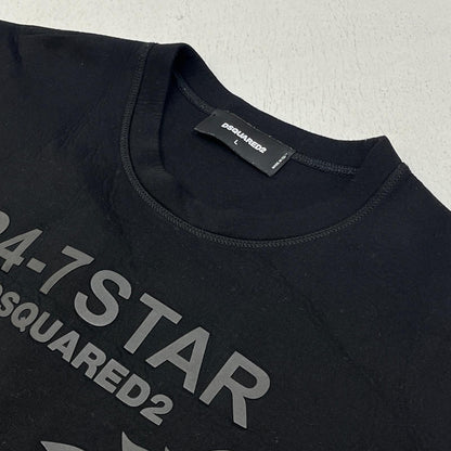 DSQUARED2 | ディースクエアード スウェット s74gu0214 s22744 ブラック サイズ：L【加古川店】