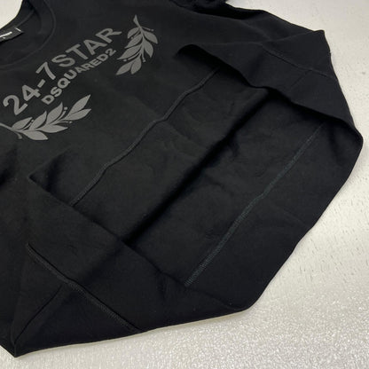 DSQUARED2 | ディースクエアード スウェット s74gu0214 s22744 ブラック サイズ：L【加古川店】