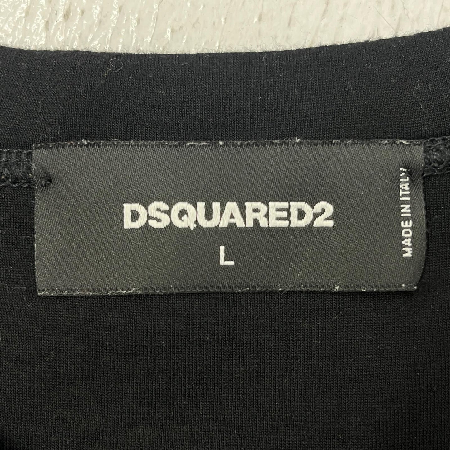 DSQUARED2 | ディースクエアード スウェット s74gu0214 s22744 ブラック サイズ：L【加古川店】