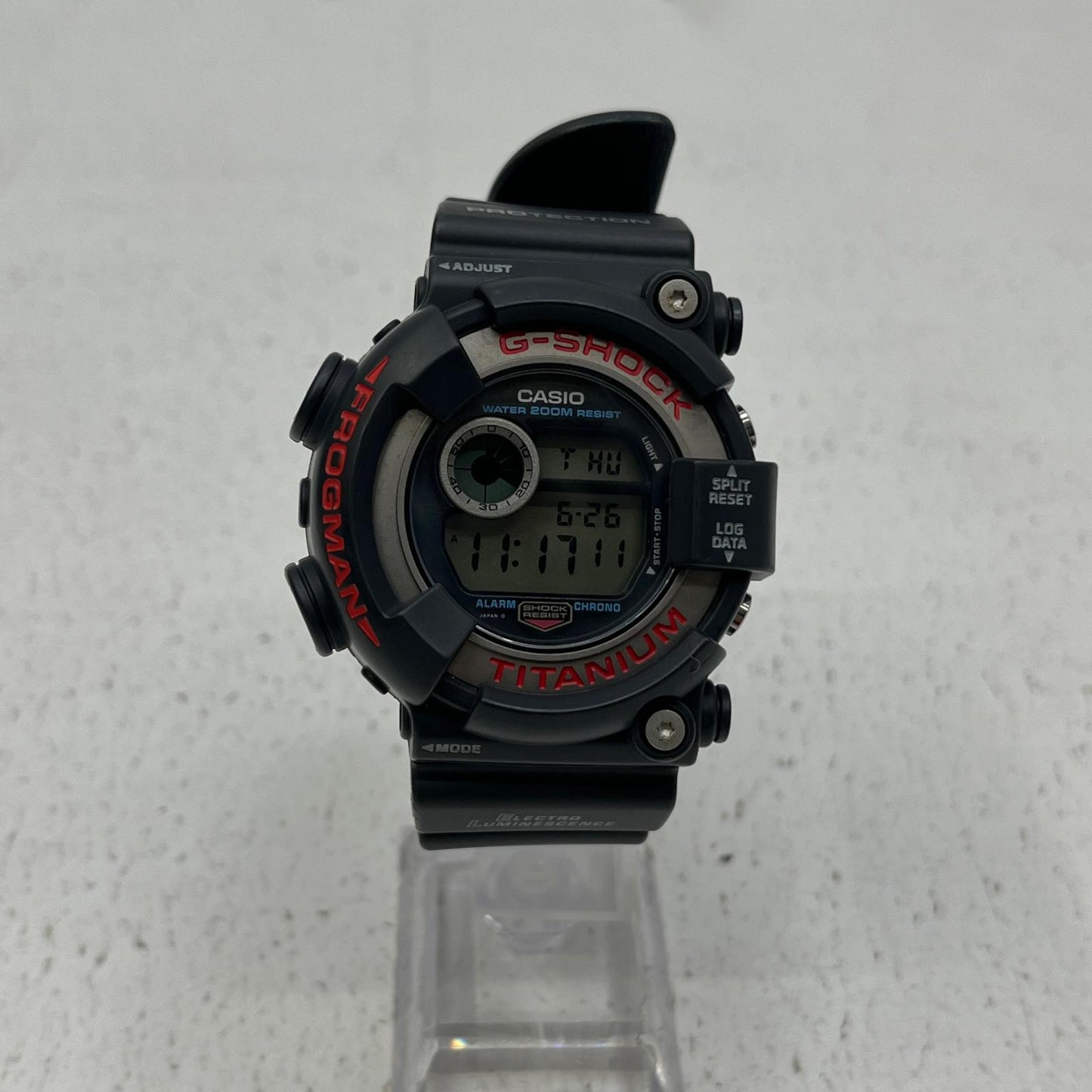 G-SHOCK | ジーショック MASTER OF G - SEA 腕時計 DW-8200-1A ブラック【加古川店】