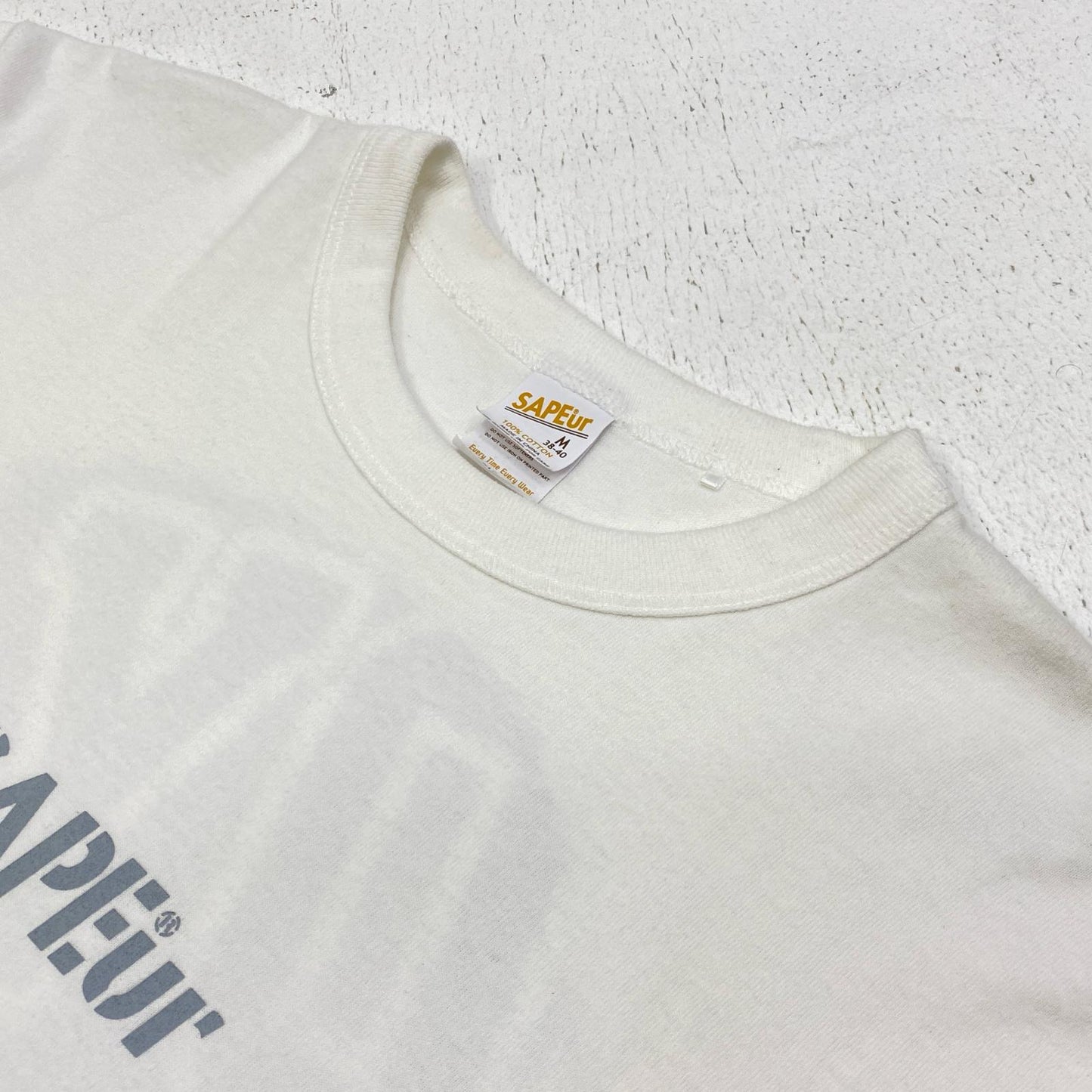SAPEur | サプール GEORGETOWN S/S TEE 半袖Ｔシャツ ホワイト サイズ：M【加古川店】