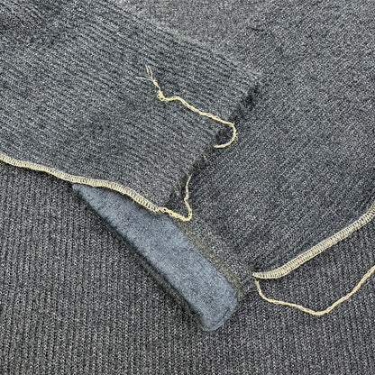 MM6(Maison Margiela) | エムエムシックスメゾンマルジェラ SPARKLING KNIT JERSEY TOP ニット S52NC0137 ネイビー サイズ：S【加古川店】