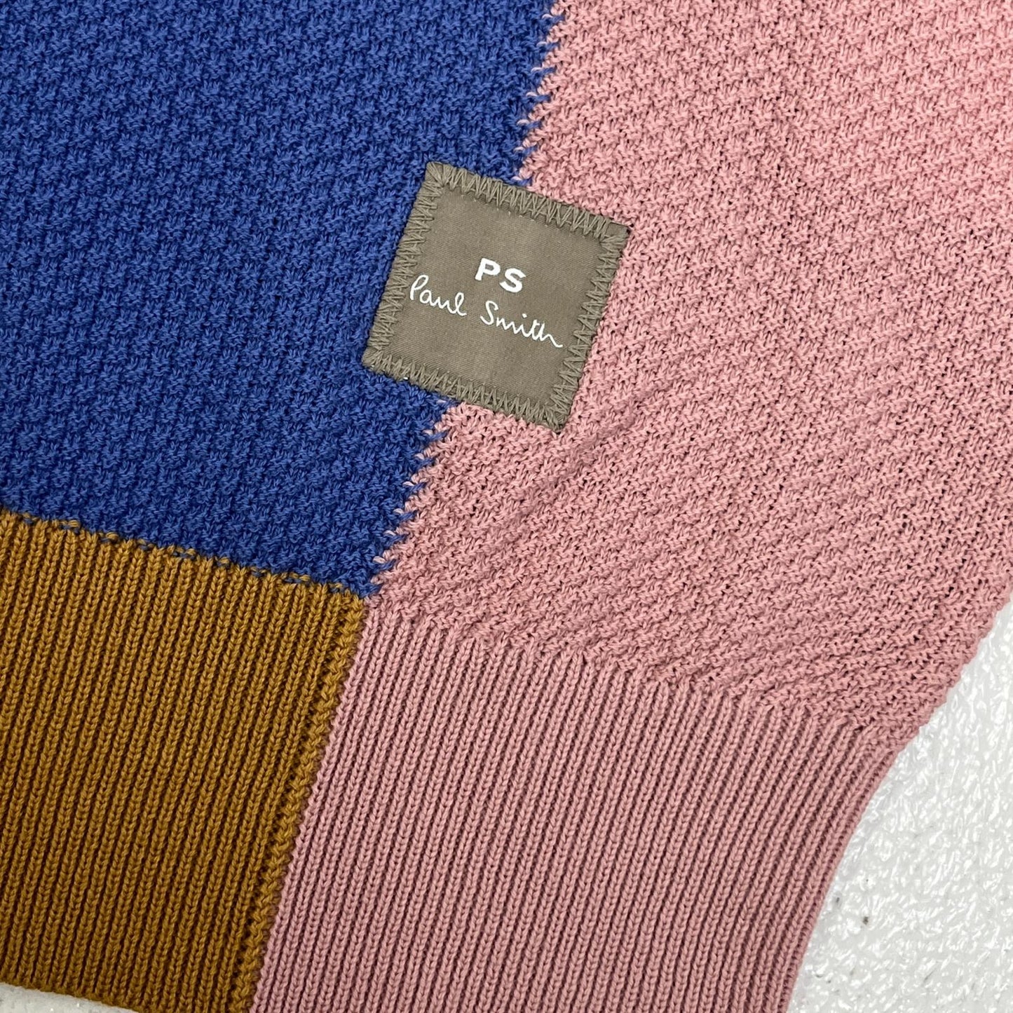 Paul Smith | ポール・スミス マルチカラーブロック クルーネックニット ニット 328Z マルチカラー サイズ：M【加古川店】