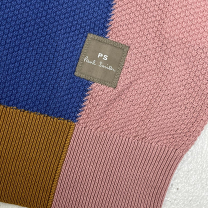 Paul Smith | ポール・スミス マルチカラーブロック クルーネックニット ニット 328Z マルチカラー サイズ：M【加古川店】