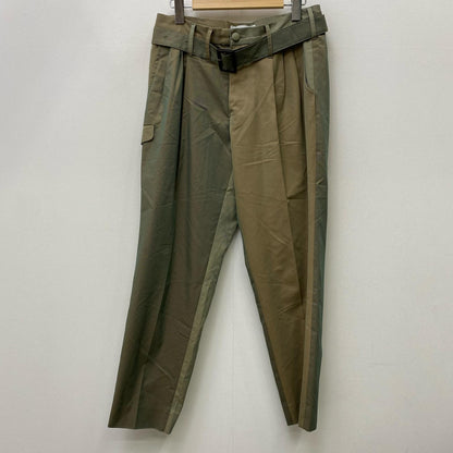 SUGARHILL | シュガーヒル CHAMBRAY TRIPLE PLEATED TROUSERS パンツ 20SSPT05 カーキ サイズ：1【加古川店】