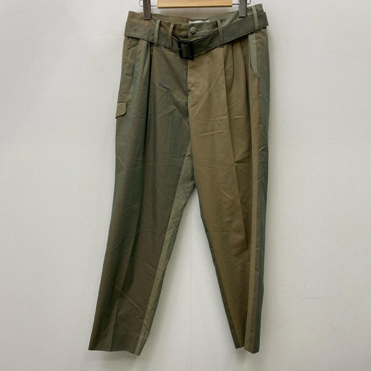 SUGARHILL | シュガーヒル CHAMBRAY TRIPLE PLEATED TROUSERS パンツ 20SSPT05 カーキ サイズ：1【加古川店】