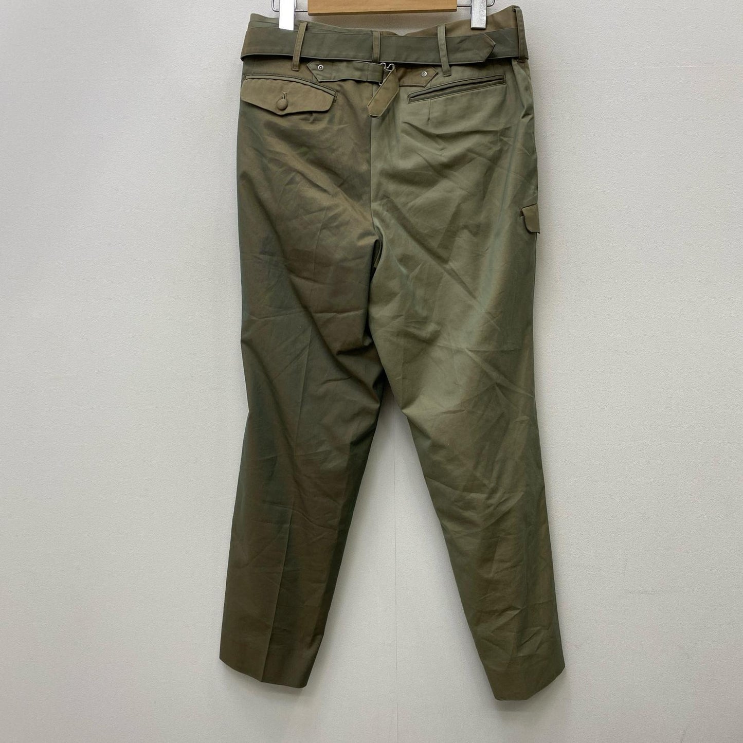 SUGARHILL | シュガーヒル CHAMBRAY TRIPLE PLEATED TROUSERS パンツ 20SSPT05 カーキ サイズ：1【加古川店】
