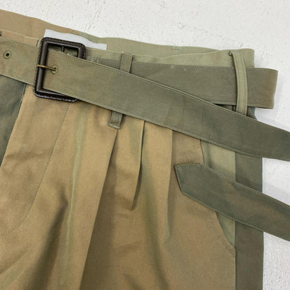 SUGARHILL | シュガーヒル CHAMBRAY TRIPLE PLEATED TROUSERS パンツ 20SSPT05 カーキ サイズ：1【加古川店】