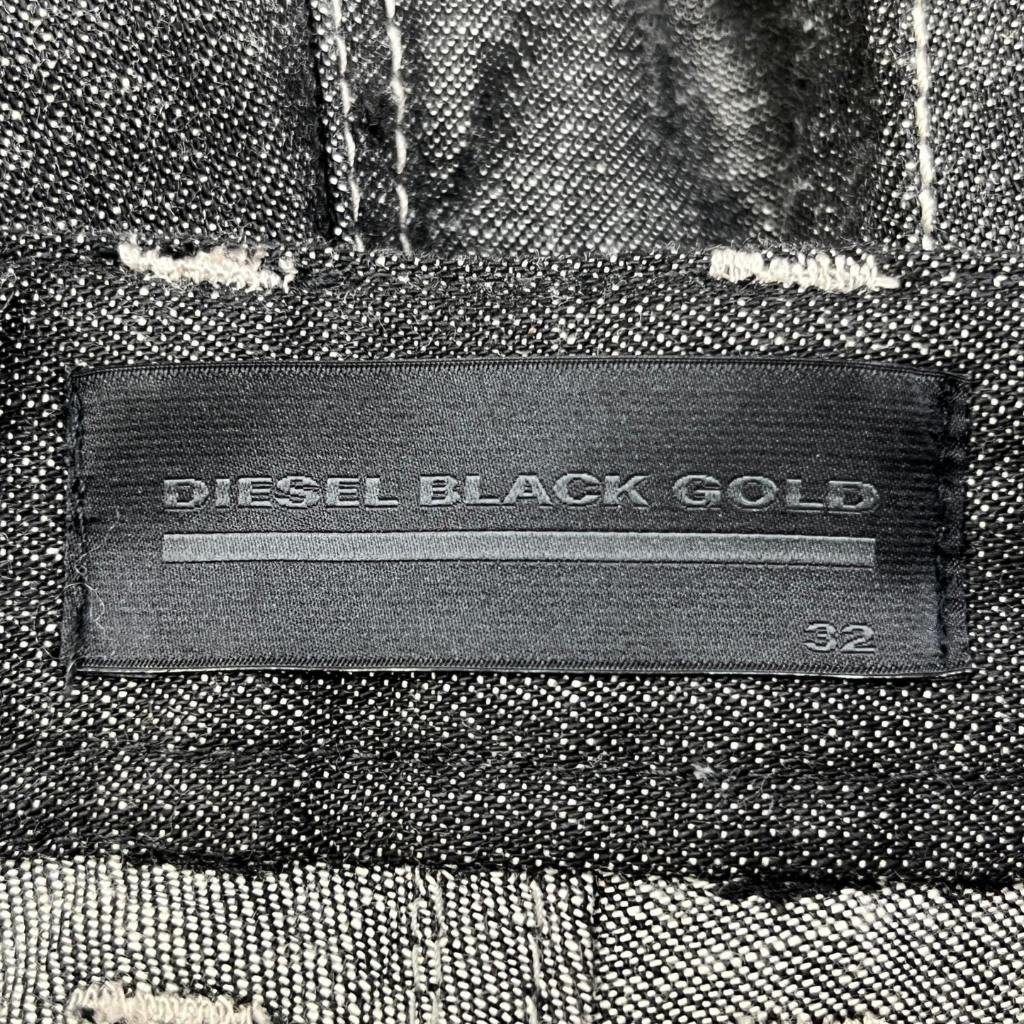 DIESEL BLACK GOLD | ディーゼルブラックゴールド カーゴテーパード デニムパンツ ブラック【加古川店】
