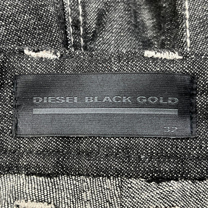 DIESEL BLACK GOLD | ディーゼルブラックゴールド カーゴテーパード デニムパンツ ブラック【加古川店】