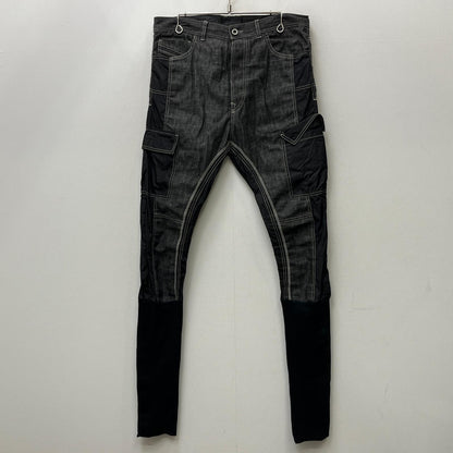 DIESEL BLACK GOLD | ディーゼルブラックゴールド カーゴテーパード デニムパンツ ブラック【加古川店】