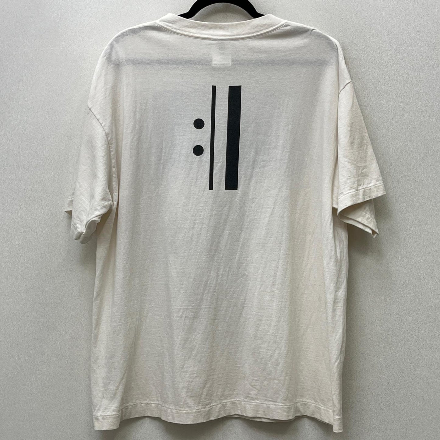 SAINT MICHAEL | セントマイケルセイントマイケル × EVANGELION × GEEKS RULE SMC12 BLUE EV_S/S TEE 半袖Ｔシャツ SM-HR8-0000-C12 ホワイト サイズ：L【加古川店】
