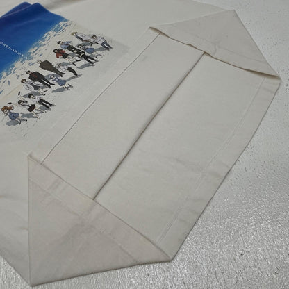 SAINT MICHAEL | セントマイケルセイントマイケル × EVANGELION × GEEKS RULE SMC12 BLUE EV_S/S TEE 半袖Ｔシャツ SM-HR8-0000-C12 ホワイト サイズ：L【加古川店】