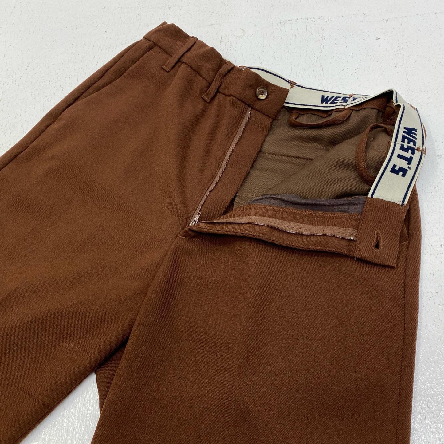 WESTOVERALLS | ウエストオーバーオールズ GOOD FIT TROUSERS その他ボトムス 20FWPT01 ブラウン【加古川店】