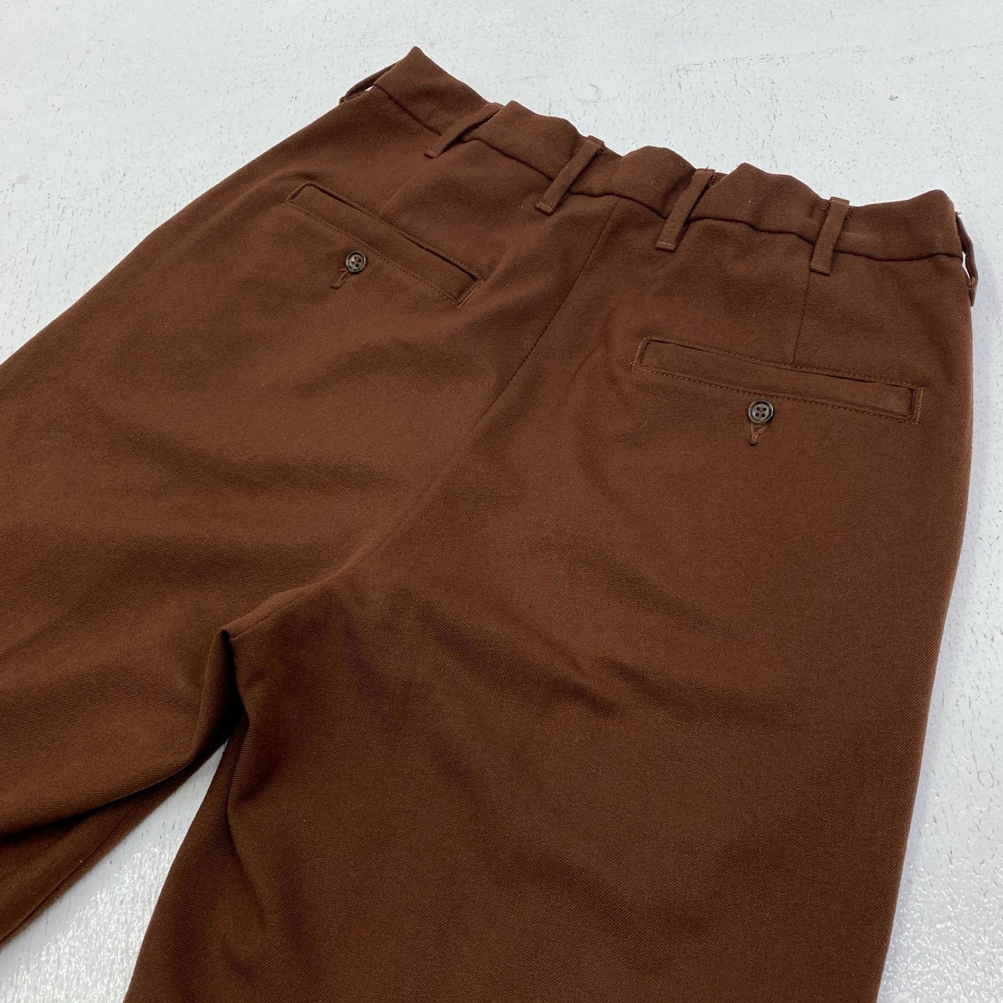 WESTOVERALLS | ウエストオーバーオールズ GOOD FIT TROUSERS その他ボトムス 20FWPT01 ブラウン【加古川店】