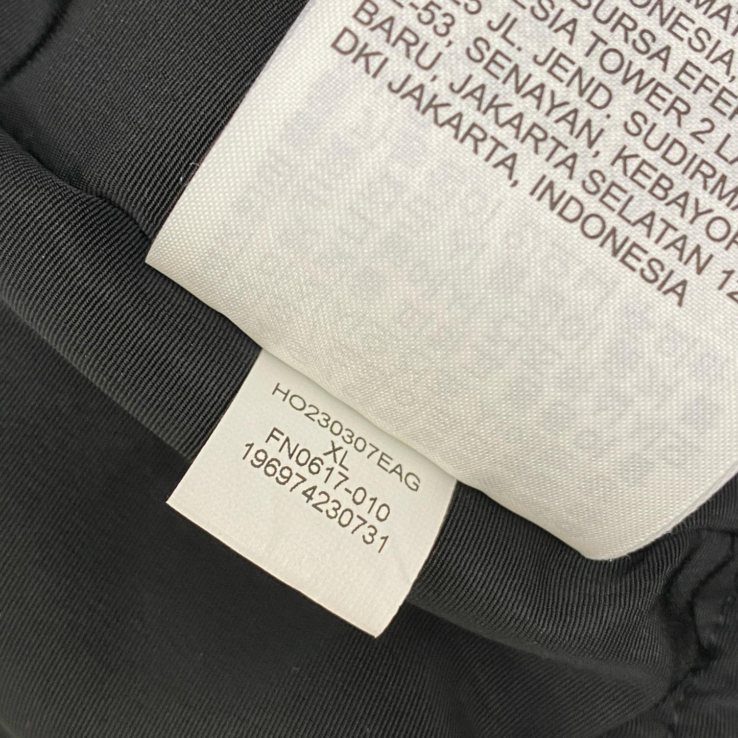 JORDAN | ジョーダン M J AMM SOUVENIR JKT スーベニアジャケット FN0617-010 ブラック サイズ：XL【加古川店】