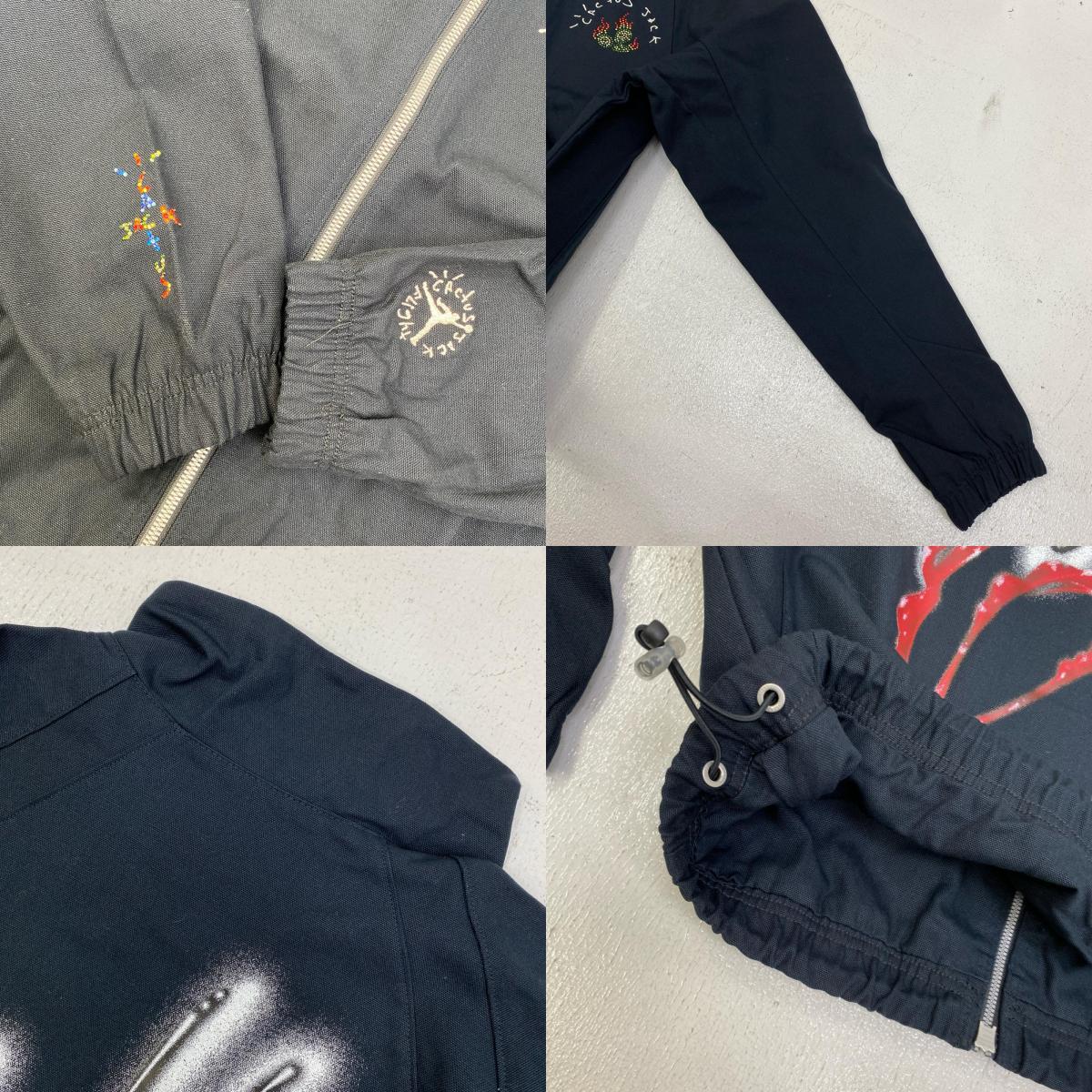 CACTUS JACK | カクタスジャック　トラヴィス JORDAN BRAND M J TS WVN JKT その他アウター DO4095-010 ブラック サイズ：L【加古川店】