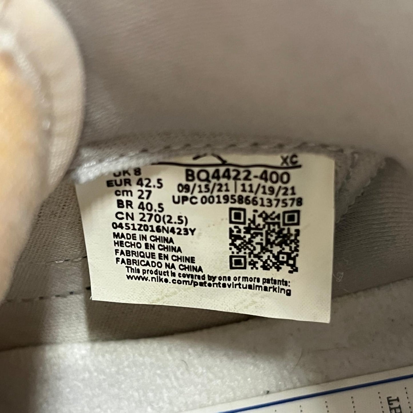 NIKE | ナイキ Air Jordan 1 High 85 スニーカー BQ4422-400 ネイビー【加古川店】