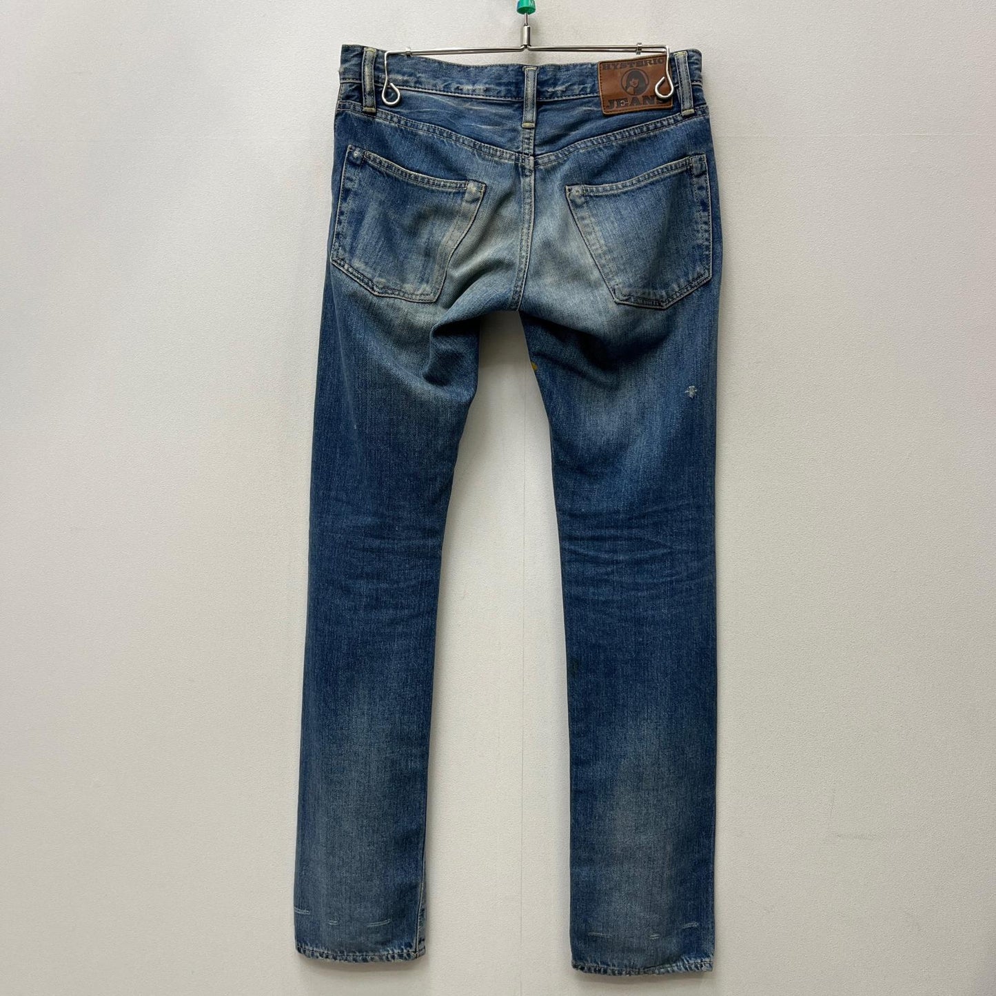 HYSTERIC GLAMOUR | ヒステリックグラマー ヒスデビルガール スタッズデニムパンツ デニムパンツ インディゴ サイズ：XXS【加古川店】