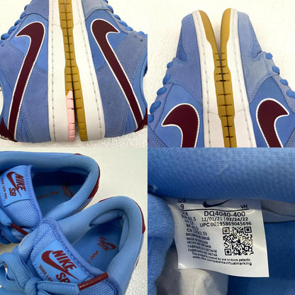 NIKE | ナイキ Nike SB Dunk Low Pro 'Philadelphia Phillies/Valor Blue and Team Maroon' スニーカー dq4040-400 ライトブルー 27cm【加古川店】