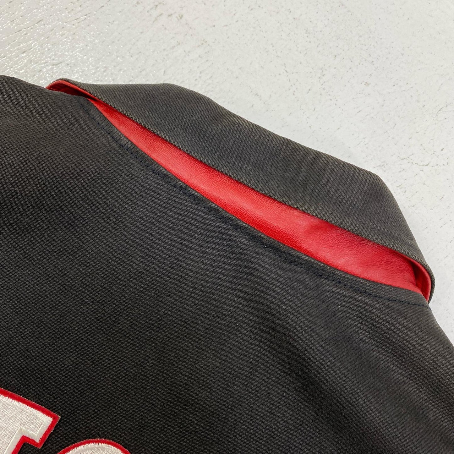 JFF HAMILTON/chicago bulls スタジャン 298 bulls ブラック サイズ：M【加古川店】