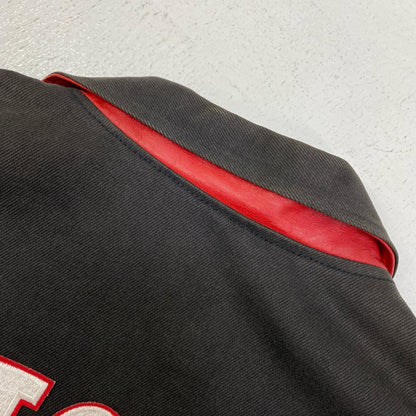 JFF HAMILTON/chicago bulls スタジャン 298 bulls ブラック サイズ：M【加古川店】