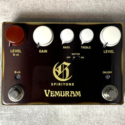 【新品】 VEMURAM | ベムラム　ヴェムラム オーバードライブ 楽器 SPIRITONE【加古川店】