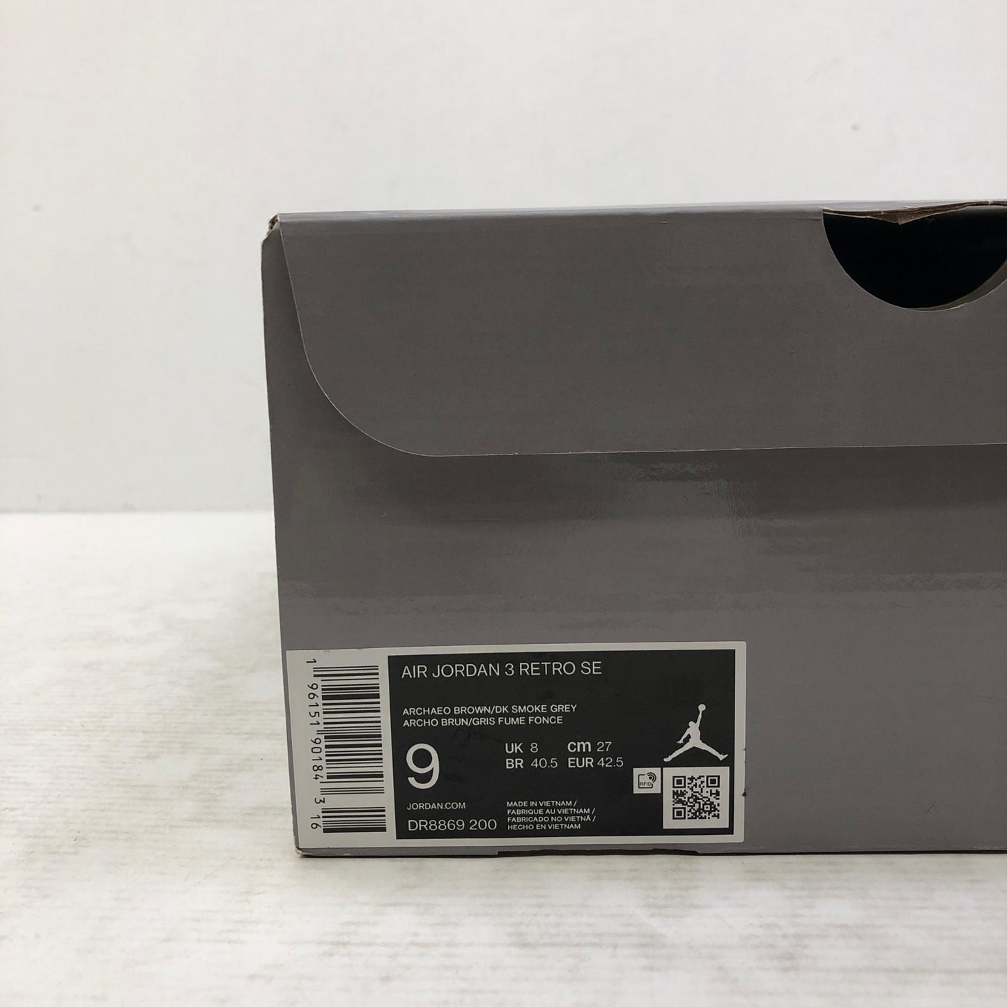 NIKE | ナイキ Air Jordan 3 Retro Winterized スニーカー DR8869-200 マルチカラー【加古川店】