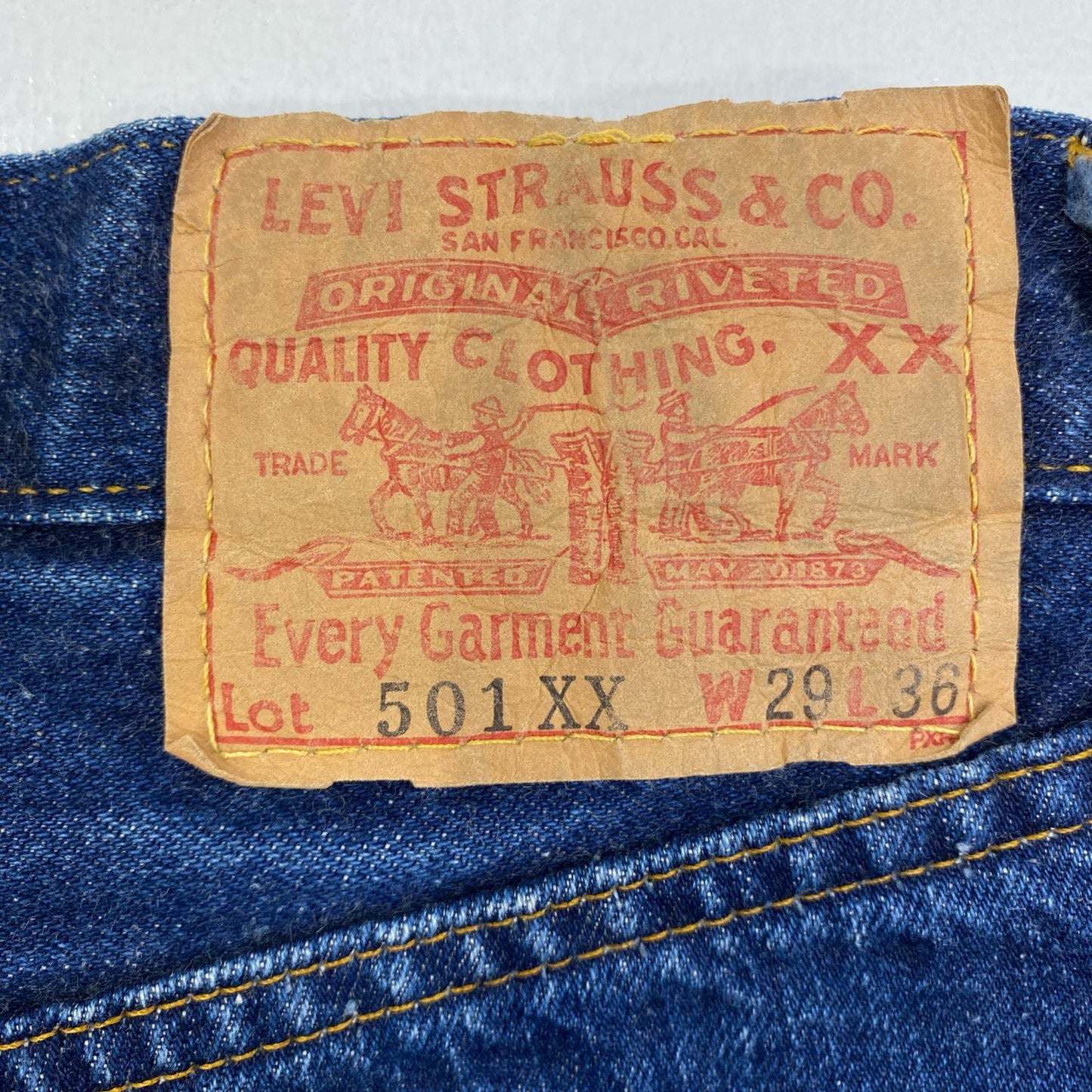 Levi's | リーバイス 501XX/BIG E/復刻 デニムパンツ 501 0003 インディゴ サイズ：29【加古川店】