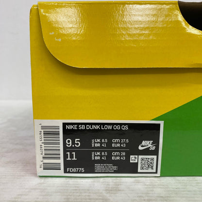 NIKE | ナイキ HUF × Nike SB Dunk Low スニーカー fd8775-100 ネイビー【加古川店】