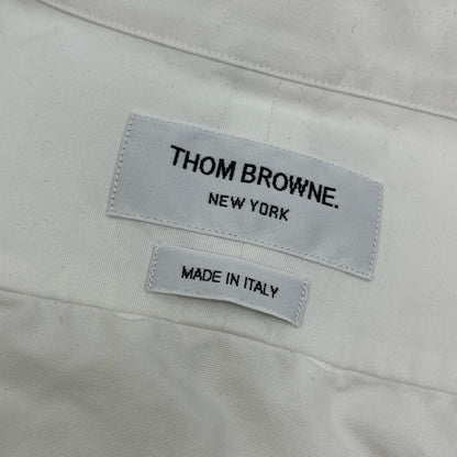 THOM BROWNE. | トムブラウン オックスフォード4BARシャツ 長袖シャツ ホワイト サイズ：1【加古川店】