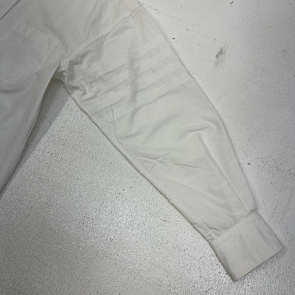 THOM BROWNE. | トムブラウン オックスフォード4BARシャツ 長袖シャツ ホワイト サイズ：1【加古川店】