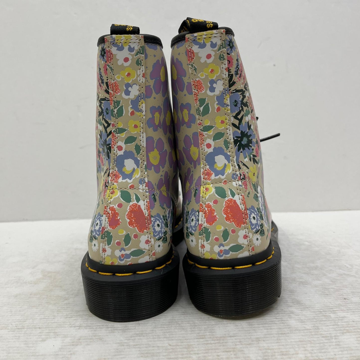 Dr.Martens | ドクターマーチン FLORAL MASH LEATHER LACE UP ブーツ 30791292【加古川店】